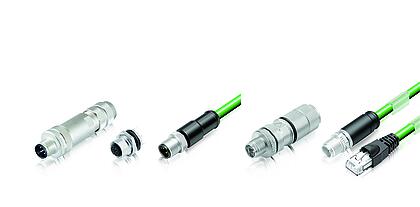 M12-D ethernet connector