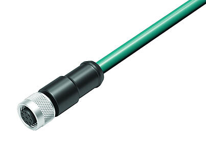 Automation Technology - Sensors and Actuators--Female cable connector_KD_77-3530-0000-34708_schirm_blgr